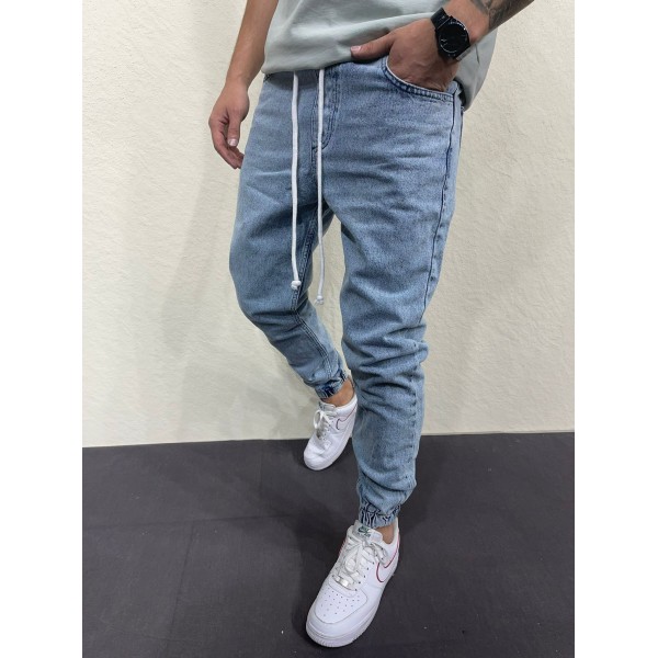 Jean Jogger 2Y Premium 7385 Μπλέ